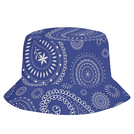BLUE LOVE BUCKET HAT